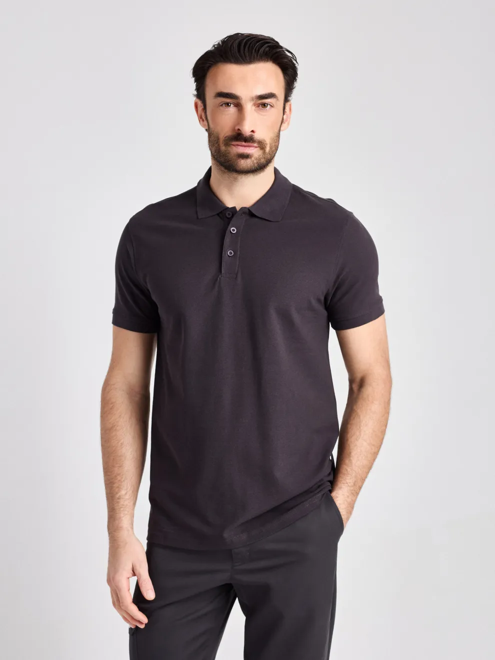 Iseo Man - Poloshirt - anthrazit